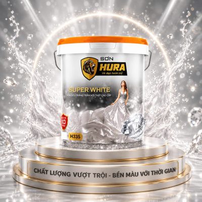 Sơn siêu trắng trần nội thất cao cấp H335